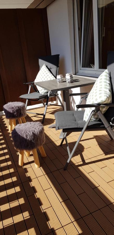 Modernes Wohlfühlstudio im Haus Eldorado mit Traumaussicht Leukerbad Exterior foto